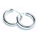  маленький .. серебряный silver 925 обруч серьги 10mm мужской женский дешевый .. очень популярный 