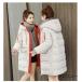  down coat lady's down jacket cotton inside down coat outer long height on goods warm 20 fee 30 fee 40 fee 2022 autumn winter new work 