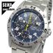 �y���[�zSEIKO �Z�C�R�[ CHRONOGRAPH �N���m�O���t ���{�����[�u�����g SND379P1 �l�C�r�[�~�V���o�[ �}�b�g���H ���^���o���h �����Y �r���v