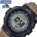 �J�V�I �r���v �v���g���b�N�L�����p�[���C�� CASIO PRO TREK Camper Line �����Y �u���b�N�n/�t�� �u���E�� ���v PRG-30-5JF �f�W�^�� �^�t�\�[���[