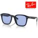 RayBan RayBan солнцезащитные очки оправа для очков 66*17 черный голубой RB4392D 601/80 Flat линзы Cross имеется RayBan оригинальный очки с футляром внутренний стандартный товар 