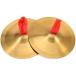  Mini cymbals musical instruments diameter 15cm child small hand cymbals music finger cymbals rhythm Kids (15cm)