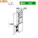 ［LCYS-155ML(R)-A/VP2］リクシル［LIXIL/INAX］［L.C.エルシィ］トールキャビネット［本体間口150］［鏡扉］［スタンダード］【送料無料】