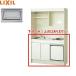 DMK12HFWB1G200+IRSD-5A-W Lixil LIXIL Mini кухня рефрижератор модель половина единица 120cm*IH обогреватель 200V бесплатная доставка 