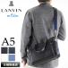 LANVIN en Bleu Lanvin on голубой k линзы driving большая сумка Mini большая сумка сумка на плечо 2WAY A5 кожзаменитель легкий 502511 мужской стандартный товар 