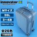 ino Beta - чемодан 55L innovator Carry кейс 3~4.3.4.4 колесо M размер легкий передний открытый стопор PC место хранения путешествие INV155 стандартный товар 2 год гарантия 