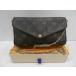  Louis Vuitton LOUIS VUITTON небольшая сумочка Ferrie si- монограмма цепь сумка на плечо M61276