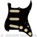 Fender Pre-Wired Strat Pickguard, Tex-Mex SSS, Black 11 Hole PG  (ͽ)ONLINE STORE