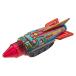  жестяная пластина игрушка космический корабль Space Commander collector игрушка retro игрушка Индия производства 