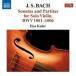 J.S. Bach / Kaler - Six Sonatas  Partitas for Solo Violin BWV 1001 CD Х ͢