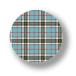  образец жестяная банка значок CBPA006 Light Blue Check