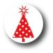  Рождество жестяная банка значок CBWI27 елка 02