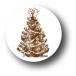  Рождество жестяная банка значок CBWI29 елка 04