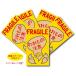 CPS018 Cinq paper sticker 󥯥ڡѡƥå ѻ5 FRAGILE17