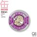 GALFY can badge 44mm gray character Gulf .- fashion Street dog yan key defect brand GAL031 gs official goods 