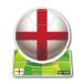  футбольный мяч стикер Англия ENGLAND NF008 спорт стикер World Cup 
