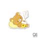  Rilakkuma Rilakkuma стикер 06 симпатичный герой стикер средний. человек желтый itoli...... Cara иллюстрации gs официальный товары RIK-006