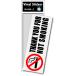 SK040 некурящий стикер NO SMOKING машина .. часть магазин .