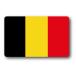 SK265 национальный флаг стикер Belgium BELGIUM 100 иен национальный флаг путешествие чемодан машина PC смартфон 