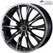 WEDS Leonis RT PBMC 4шт.@16×6.5J+52 5H 114.3 φ73 Weds LEONIS RT жемчуг черный / зеркало cut 41170