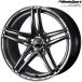 WedsSport SA-52R PSB 4шт.@17×7.0J+48 5H 114.3 φ73 Weds Sport колесо SA-52R платина серебряный черный 74884