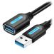 ޤȤ 10ĥåȡ VENTION USB 3.0 A Male to A Female Ĺ֥ 0.5m PVC Type Black CB-7422X10 x [4] /l