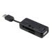 na бегемот cocos nucifera Digio2 USB2.0 Type-C SD-microSD устройство для считывания карт зажигалка черный CRW-CSD90BK