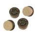 высокий logic удар включено фетр 22mm круг Brown 4 штук A-204 57204