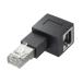  Sanwa Supply RJ-45L type изменение адаптер левый .. категория 6A STP ADT-RJ6A-LL