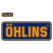 OHLINS Ohlins стикер размер :125×50mm ( маленький ) стикер * переводная картинка экстерьер 