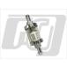 GUTS CHROME Guts хром бензин фильтр прозрачный стекло 1/4 универсальный HARLEY-DAVIDSON Harley Davidson топливный фильтр топливо относящийся двигатель 