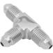 RUSSELL russell тормозная магистраль фитинг 1|8 NPT #3 мужской TEE хром [1|8 #3MALE CHR [4298C]] банджо фитинг адаптор тормоз 