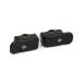 MCS M si-es указатель поворота переключатель растягивание колпак комплект [TURN SIGNAL SWITCH EXTENSION CAP SET] COLOR:BLACK Softail Dyna XL Sportster