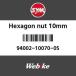 SYM 磻 ϻѥʥå10MM (HEX NUT 10MM)[94002100700S]