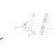 HRC H a-rusi- золотник рулевого управления NSF100 HONDA Honda Triple Tree * вынос руля * нижний держатель руль 