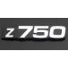 PMCpi- M si- боковая крышка эмблема [Z750] Z750A4 Z750A5 Z750D1 KAWASAKI Kawasaki эмблема экстерьер 