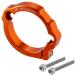 ZETA RACING Gita рейсинг выхлоп фланец защита цвет : orange GASGAS GasGas HUSQVARNA Husquarna KTM фланцы глушителя muffler 
