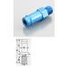 K-CON Kitaco супермаркет детали ниппель M8×P1.25|8mm шланг для | размер :(A)30mm×(B)8mm×(C)16mm×(D)Φ8×(E)Φ9×(F)10mm охлаждающий относящийся двигатель 