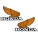 HONDA Honda Old Wing стикер 14 стикер * переводная картинка экстерьер 