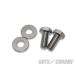GUTS CHROME Guts хром воздушный фильтр фиксация для head сторона комплект болтов SOFTAIL Family DYNA Family TOURING Family всасывающий относящийся двигатель 
