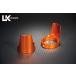 U-KANAYA You kana ya aluminium billet передняя вилка защита защита цвет : orange / защита кольцо цвет : красный CB400FOUR ( водяное охлаждение ) CB400 Super Four 