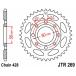 JT SPROCKETS JT���ץ����å� �����������ꥢ���ץ����å� ����������� 269-428 HONDA �ۥ�� KYMCO ���ॳ �ɥ�֥󥹥ץ����åȡ��ꥢ���ץ����å� ��ư��