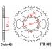 JT SPROCKETS JT звездочка стальной задний звездочка стандартный 809 - 428 TF100 DR125 S Raider G,H,J USA specification SE R/S/T/V/W/X/Y SP125 TF125