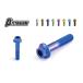 βTITANIUM Beta титан золотник рулевого управления верх titanium болт комплект цвет : ice blue (. высшее кислота . отделка ) ZRX1200 DAEG R KAWASAKI Kawasaki руль 