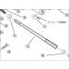 ENDURANCE Endurance [ гонки специальный ] 13.ROD CHANGE 230MM [ задняя подножка комплект (EH650K64R1): ремонт детали ] CBR250RR(2017-) HONDA Honda подножка подвеска 