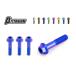 βTITANIUM Beta титан золотник рулевого управления нижний titanium болт комплект цвет : ice blue (. высшее кислота . отделка ) Z800 ZRX1200DAEG ZRX1200R ZX-14R