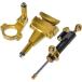 ATope- верх амортизатор рулевого механизма комплект цвет : Gold Ninja 250 Ninja 400 (2014-) KAWASAKI Kawasaki амортизатор рулевого механизма руль вокруг детали 