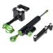 ATope- верх амортизатор рулевого механизма комплект цвет : зеленый Ninja 250R KAWASAKI Kawasaki амортизатор рулевого механизма руль вокруг детали руль 