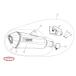 AKRAPOVIC AKRAPOVIC:ݥӥå ڥڥѡġP-RPCK103 muffler repack kit R1200RT