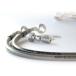 TECNIUM TECNIUM:ƥ˥ SPEEDBRAKES Aviation Brake Hose Stainless SteelRed Banjo GPZ 1100